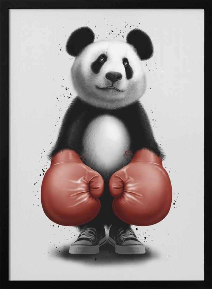 PANDA BOXER - Poster / Art Print