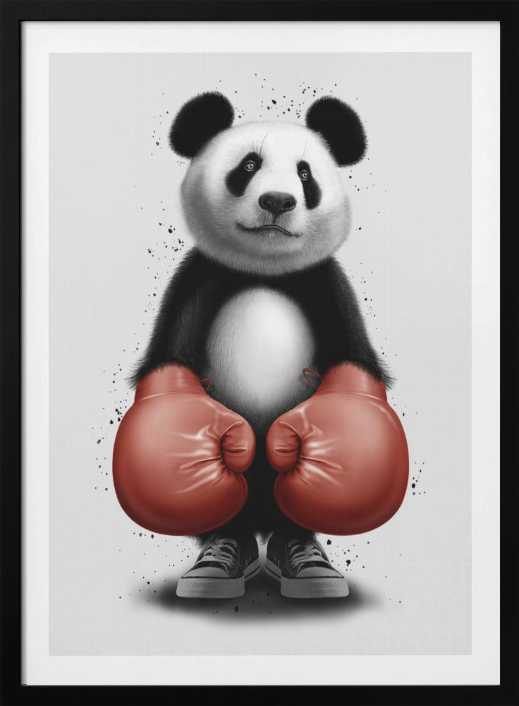 PANDA BOXER - Poster / Art Print