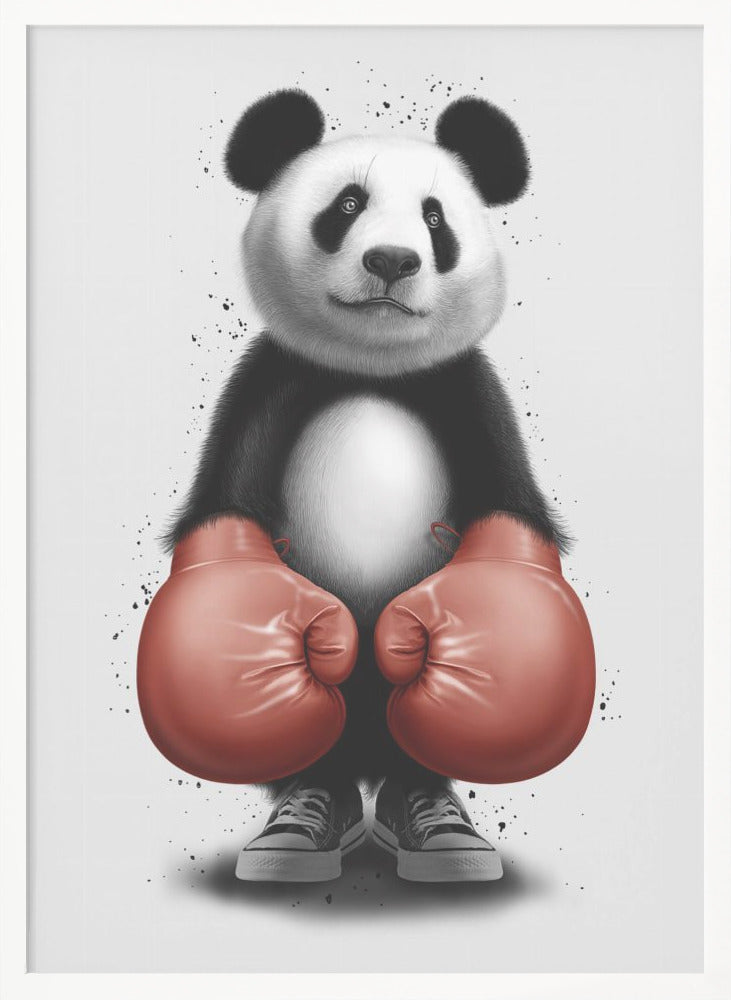 PANDA BOXER - Poster / Art Print