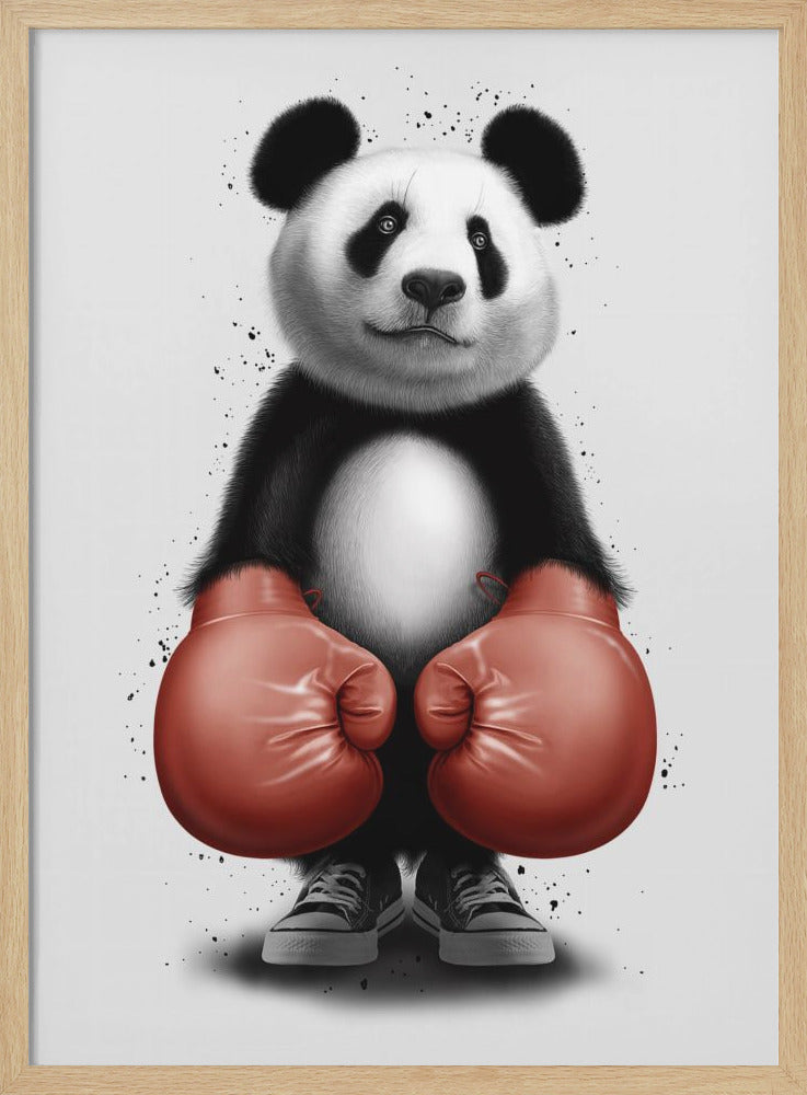 PANDA BOXER - Poster / Art Print