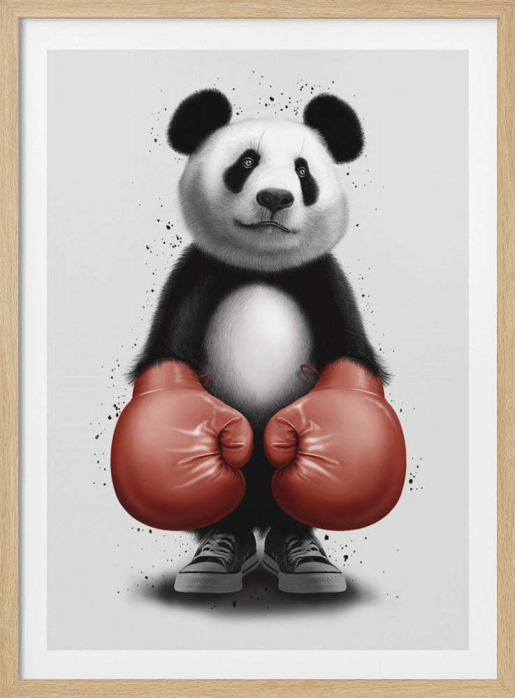 PANDA BOXER - Poster / Art Print