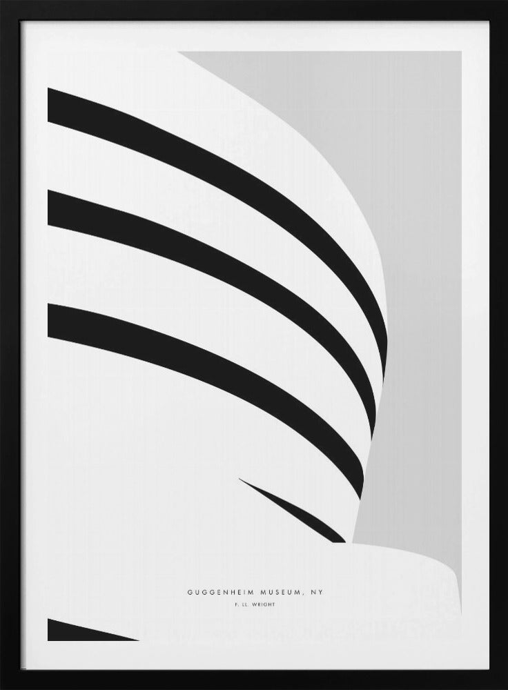 Minimal Guggenheim Museum - Poster / Art Print
