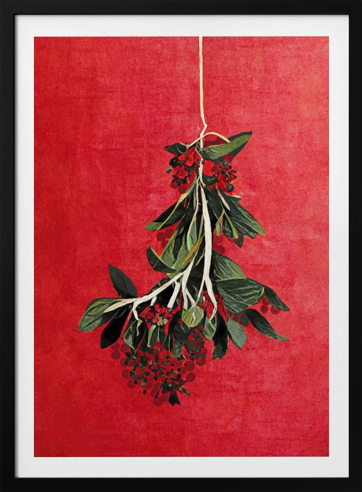 Painted Mistletoe - Poster / Art Print