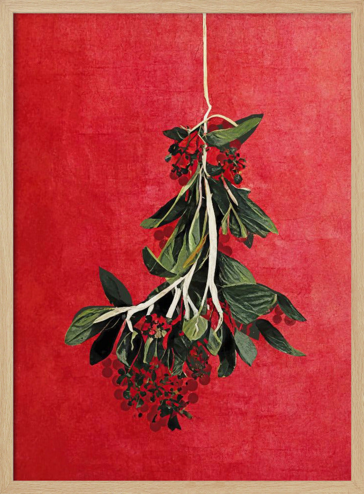 Painted Mistletoe - Poster / Art Print