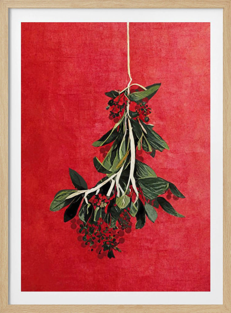 Painted Mistletoe - Poster / Art Print