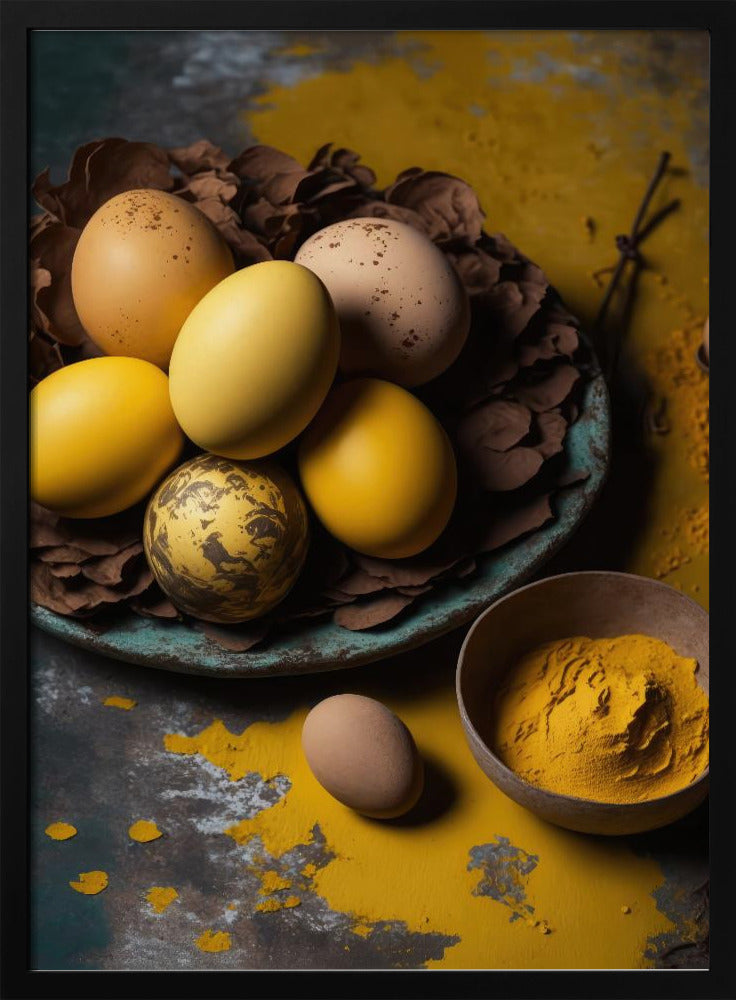 Yellow Eggs - Poster / Art Print