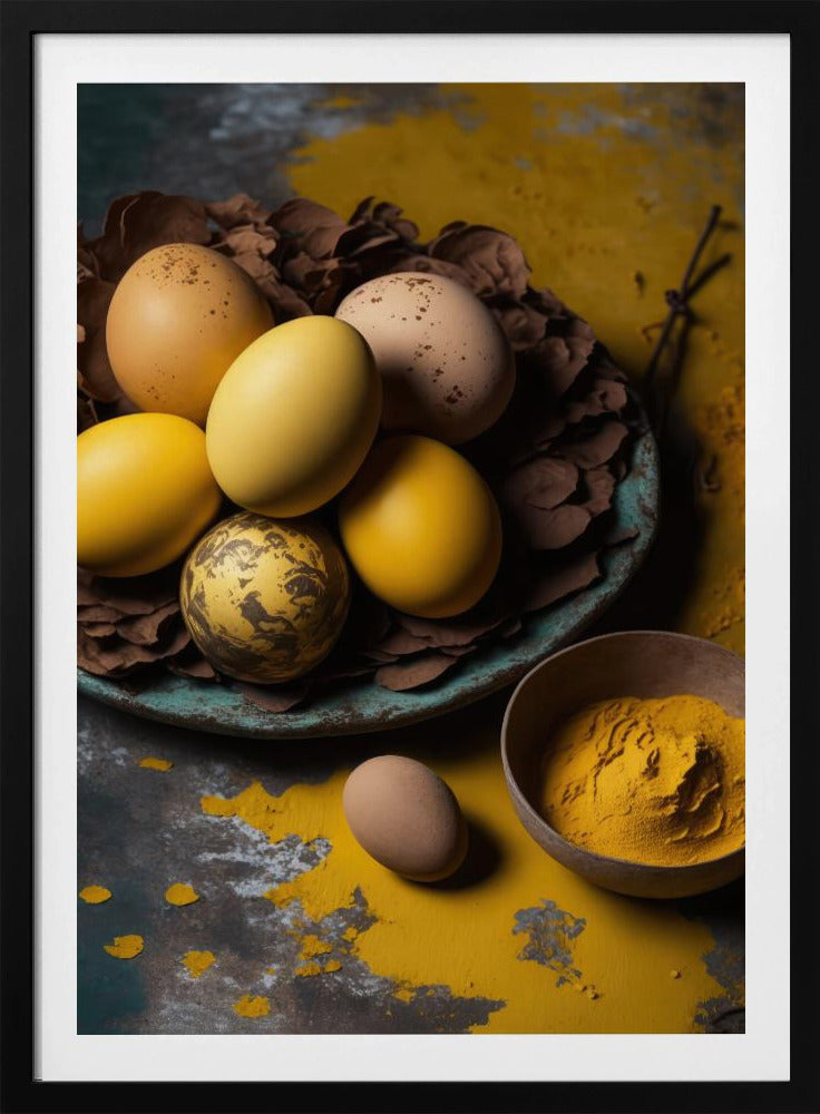 Yellow Eggs - Poster / Art Print