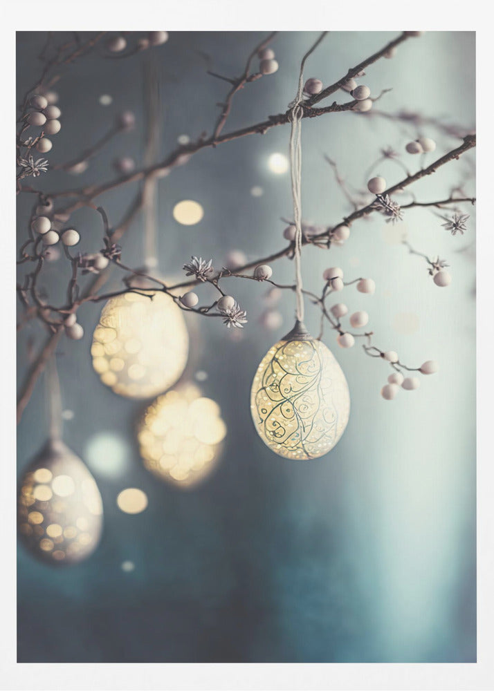 Beautiful Easter Eggs - Poster / Art Print