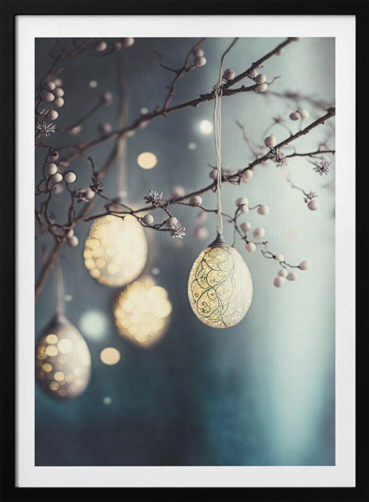 Beautiful Easter Eggs - Poster / Art Print