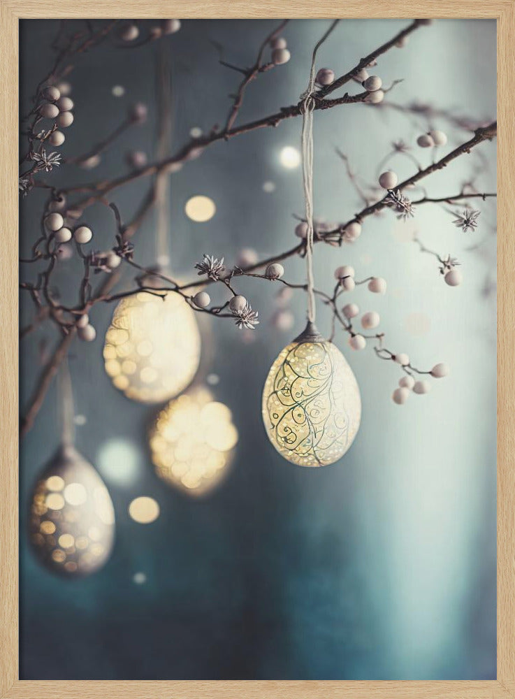 Beautiful Easter Eggs - Poster / Art Print