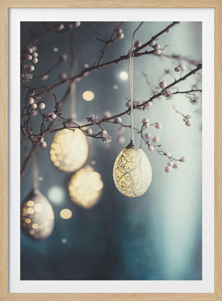Beautiful Easter Eggs - Poster / Art Print