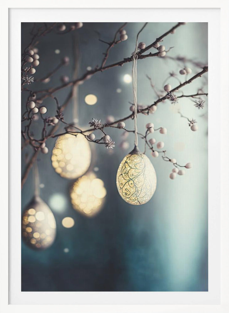 Beautiful Easter Eggs - Poster / Art Print