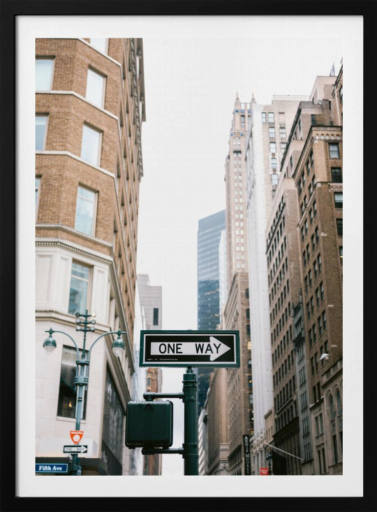 Fifth Avenue New York - Poster / Art Print