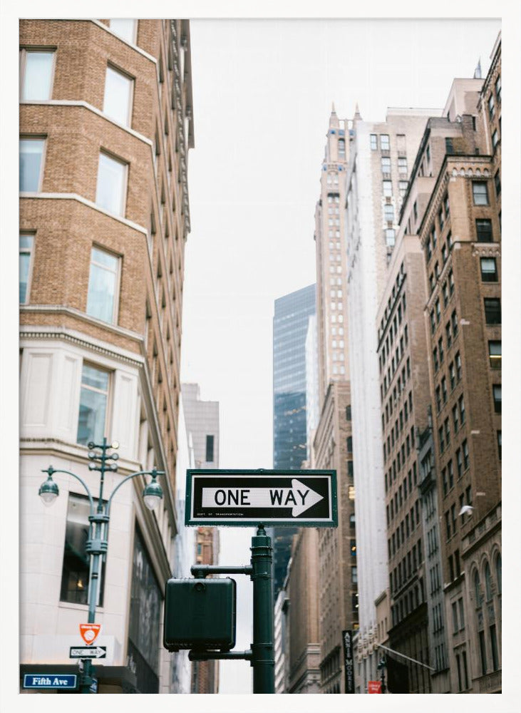 Fifth Avenue New York - Poster / Art Print