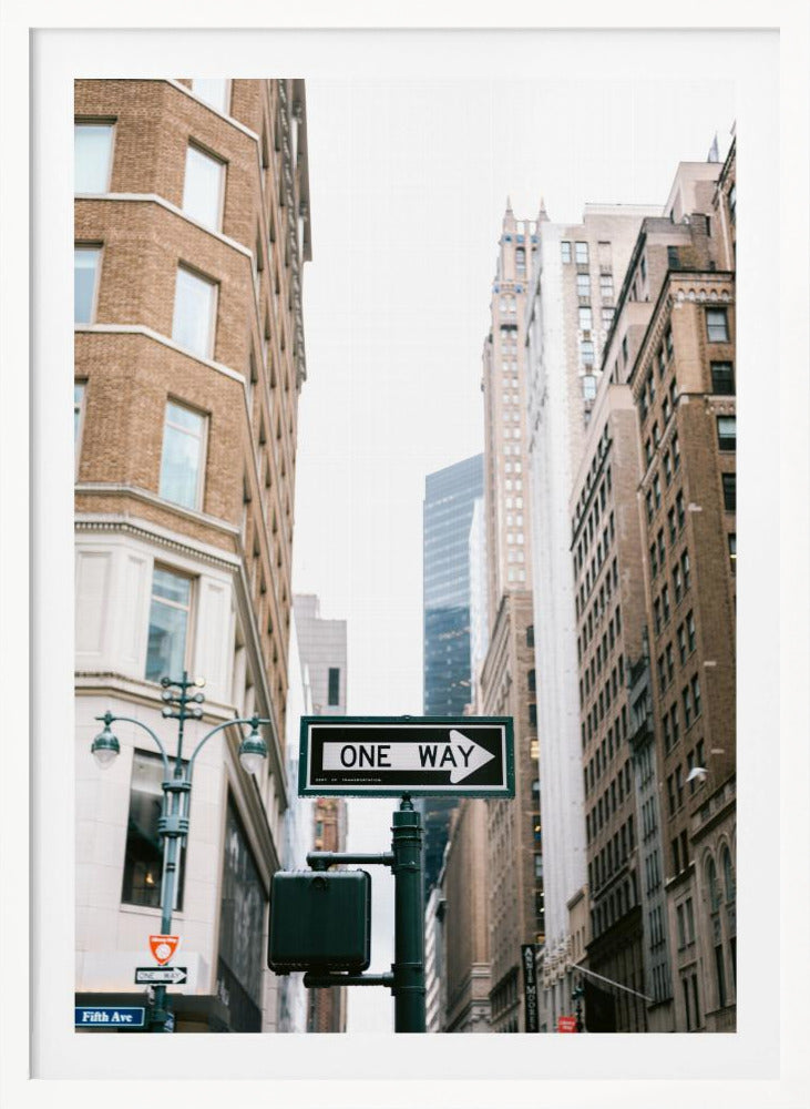 Fifth Avenue New York - Poster / Art Print