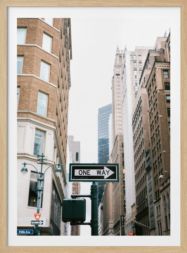 Fifth Avenue New York - Poster / Art Print