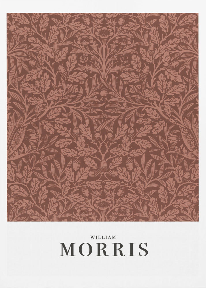 Acorns and oak leaves - Poster / Art Print