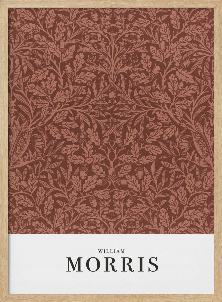 Acorns and oak leaves - Poster / Art Print