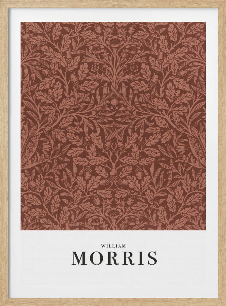 Acorns and oak leaves - Poster / Art Print