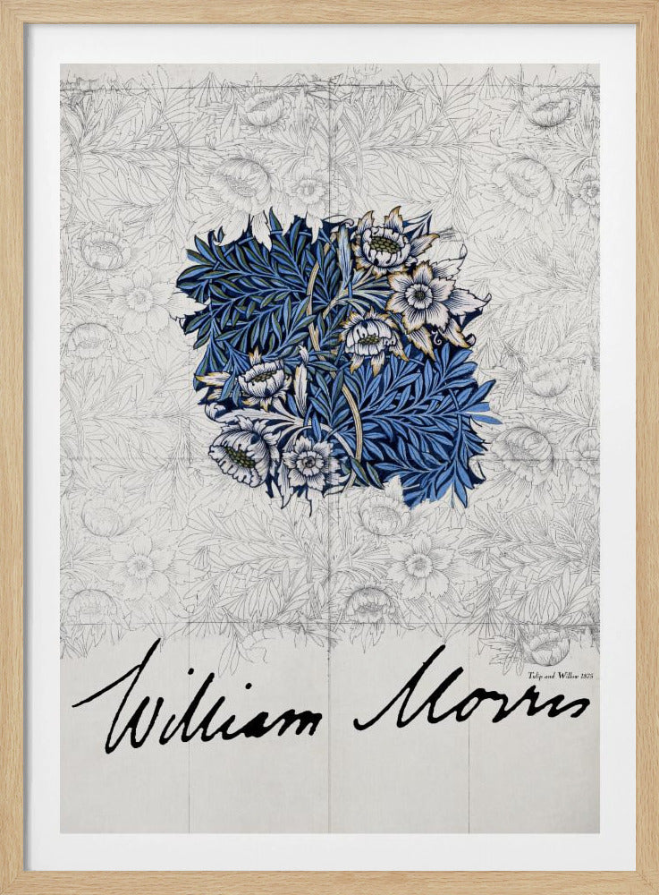 Tulip and Willow - Poster / Art Print