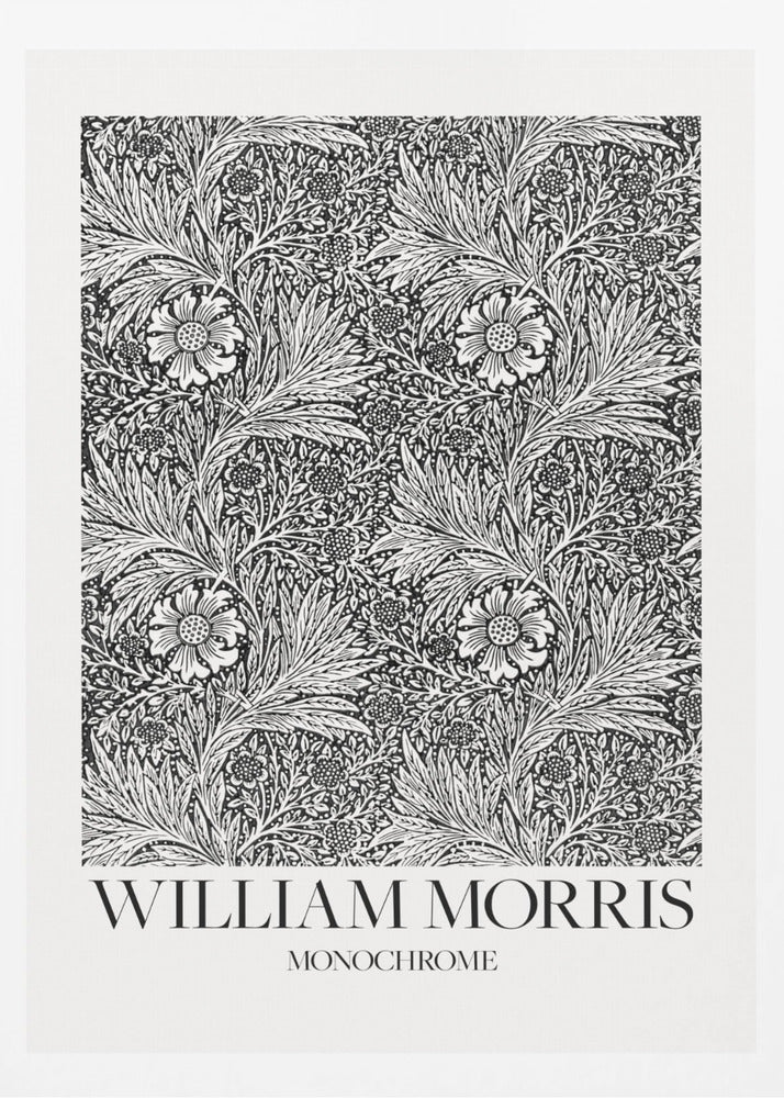 Marigold Monochrome - Poster / Art Print