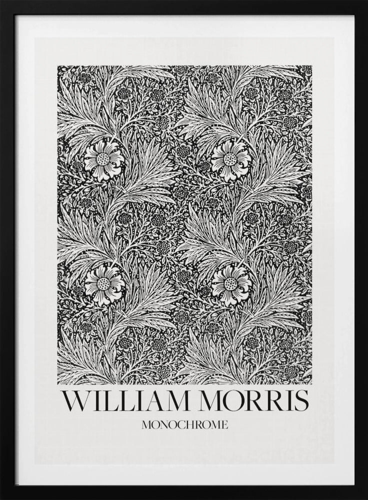 Marigold Monochrome - Poster / Art Print