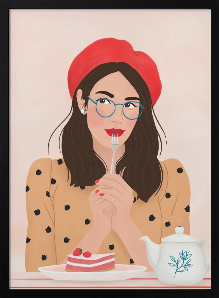 French Cafe - Poster / Art Print