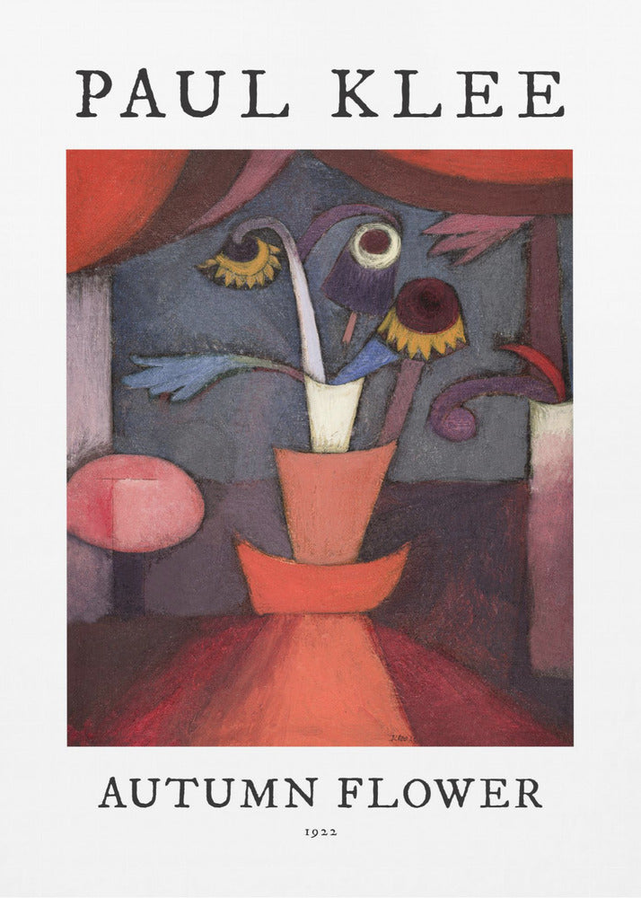 Autumn Flower 1922 - Poster / Art Print