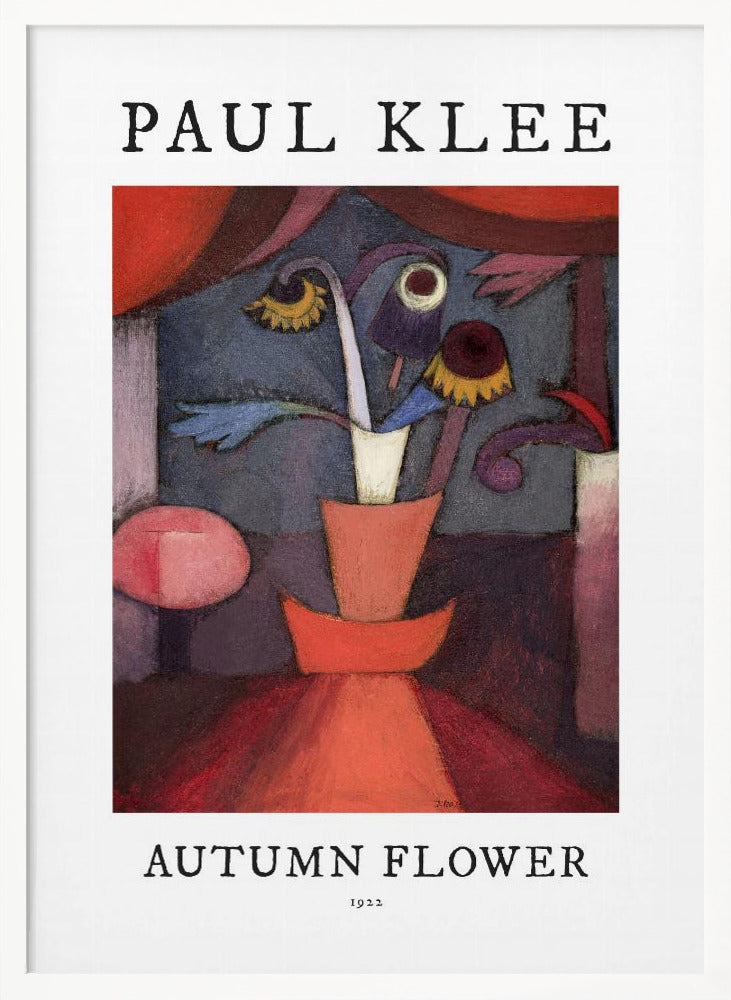 Autumn Flower 1922 - Poster / Art Print
