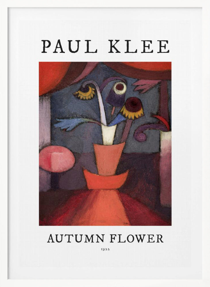 Autumn Flower 1922 - Poster / Art Print
