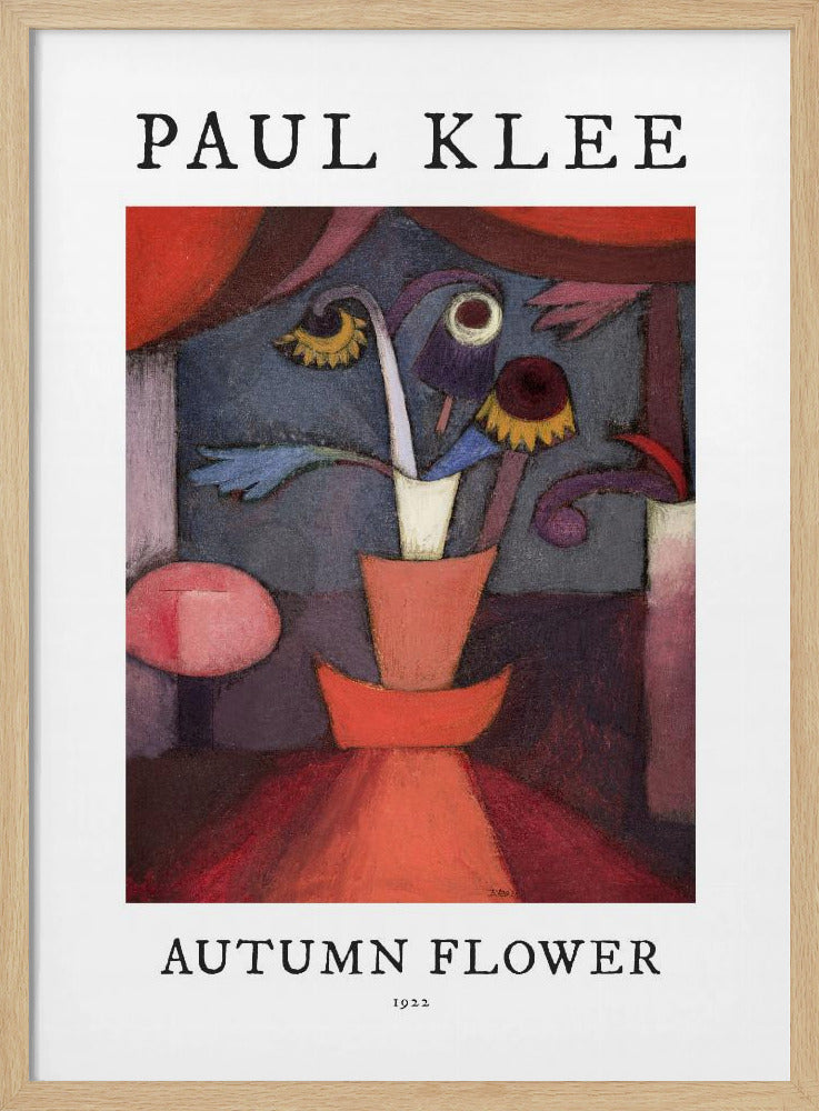 Autumn Flower 1922 - Poster / Art Print