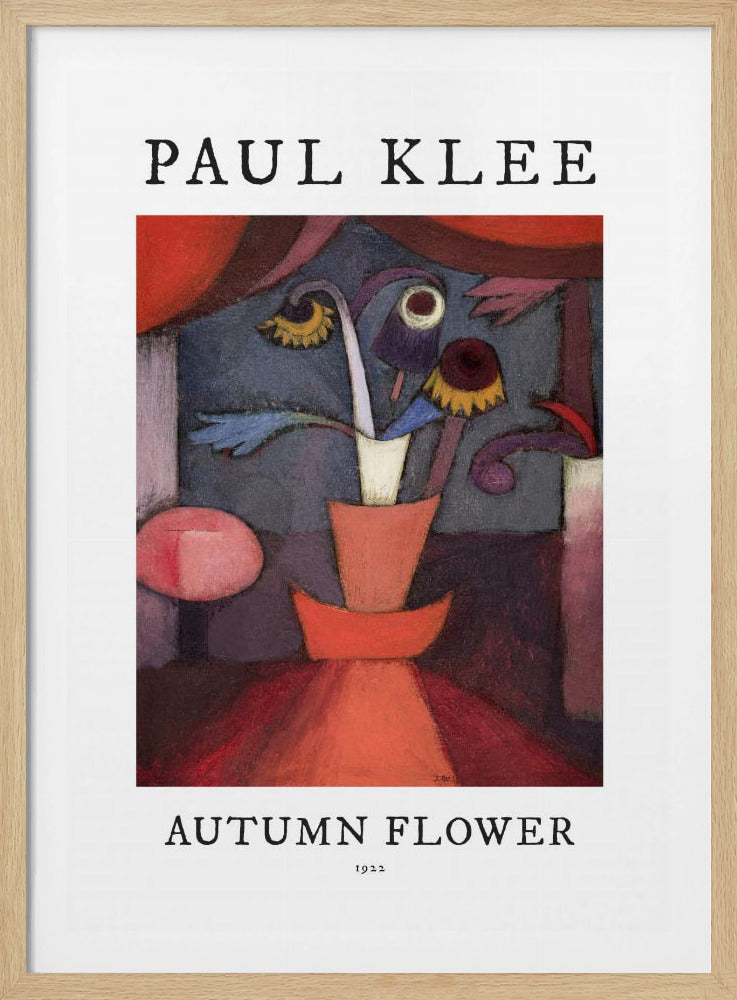 Autumn Flower 1922 - Poster / Art Print