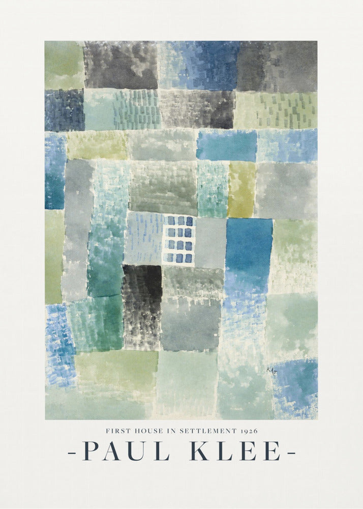 First House in a Settlement 1926 - Poster / Art Print