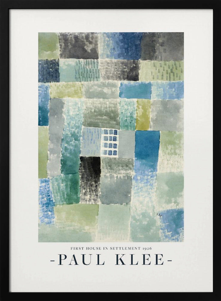 First House in a Settlement 1926 - Poster / Art Print