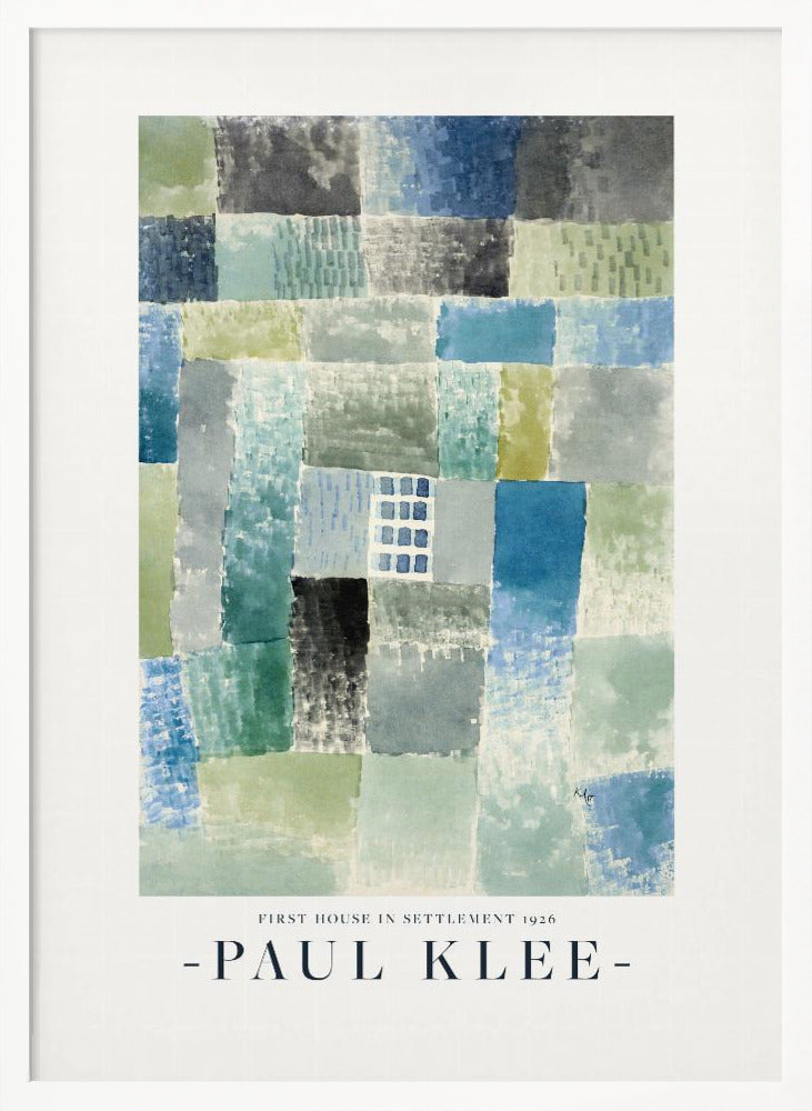 First House in a Settlement 1926 - Poster / Art Print