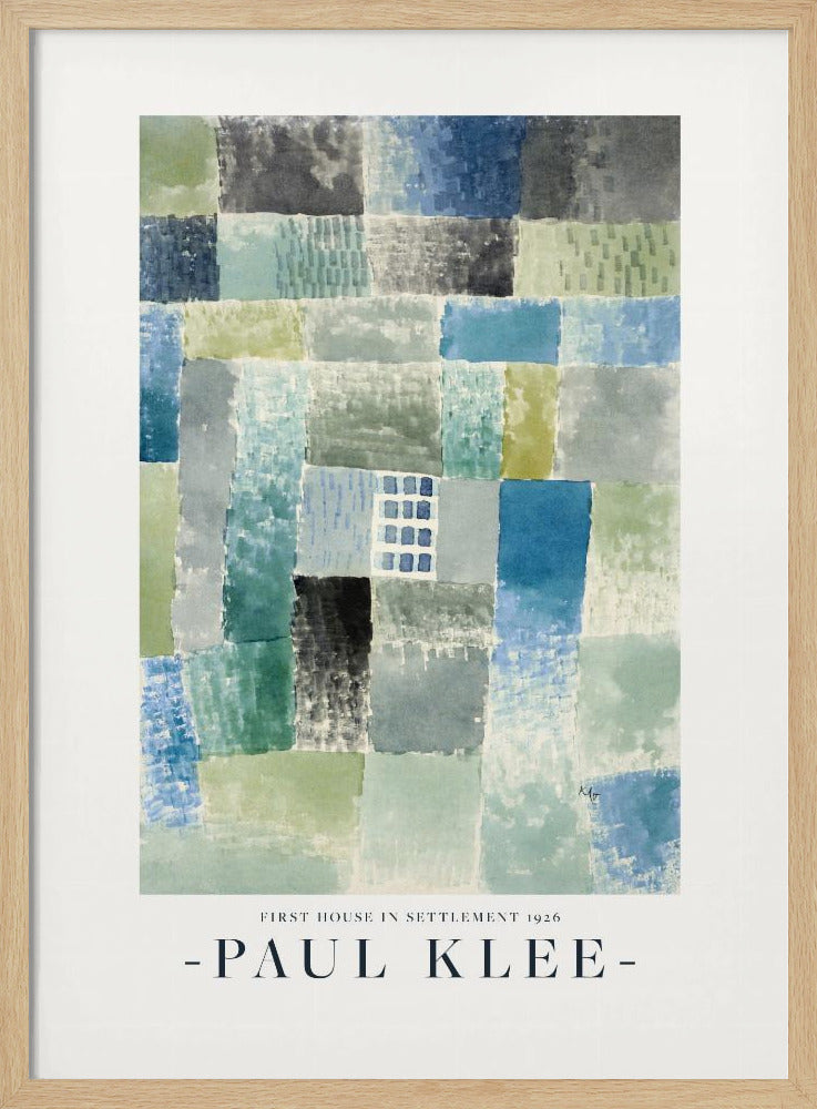 First House in a Settlement 1926 - Poster / Art Print