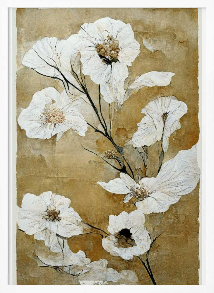 Delicate Blossoms - Poster / Art Print