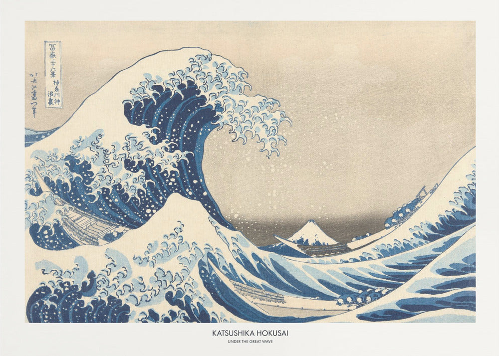 Under The Great Wave - Poster / Art Print