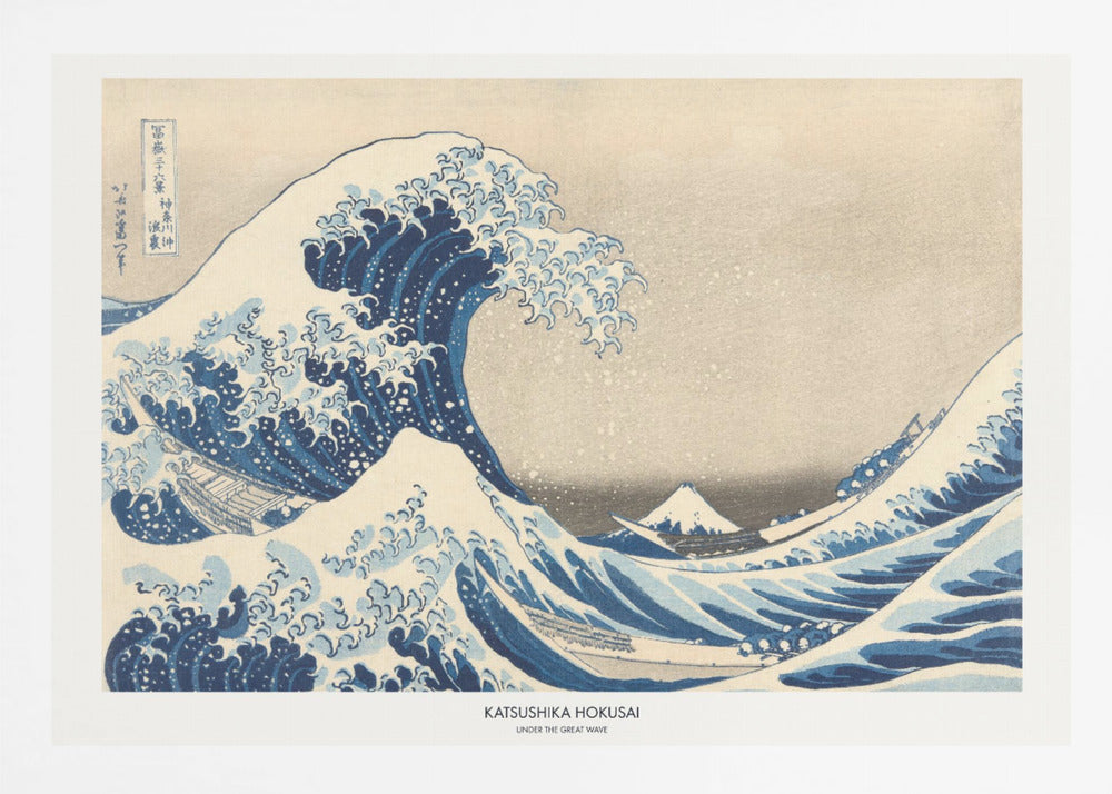 Under The Great Wave - Poster / Art Print