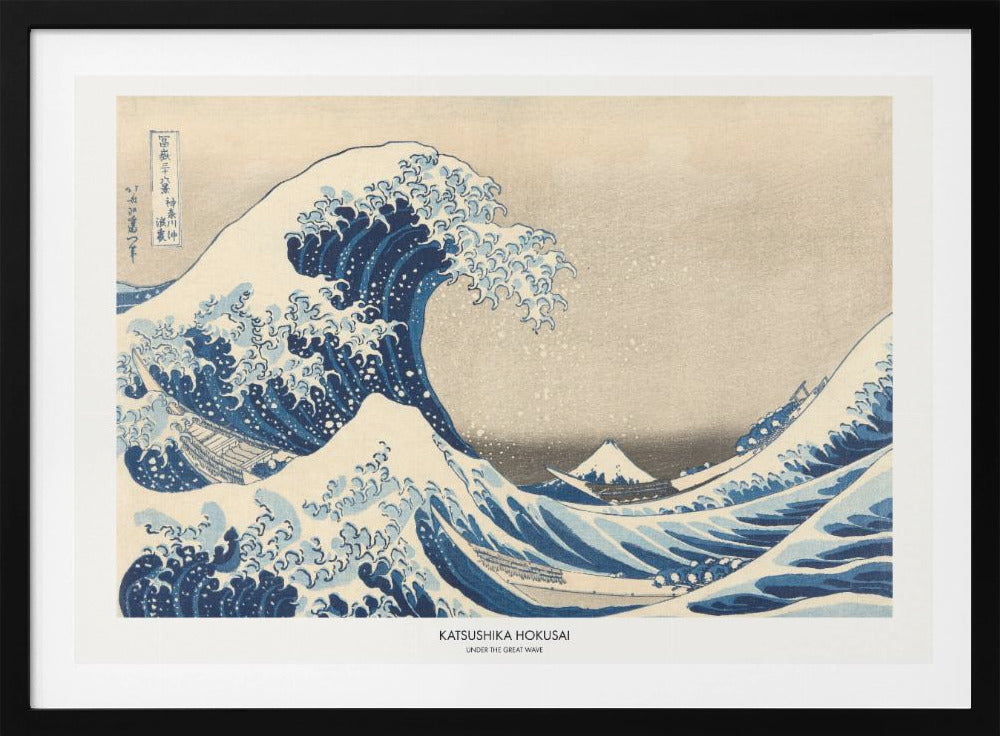 Under The Great Wave - Poster / Art Print