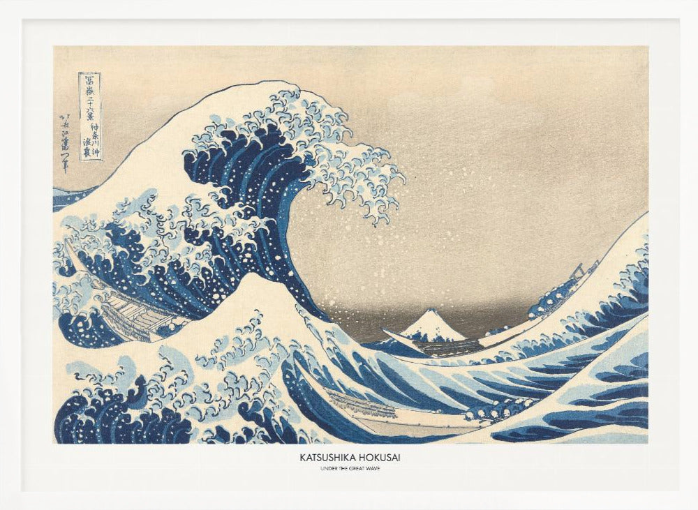 Under The Great Wave - Poster / Art Print