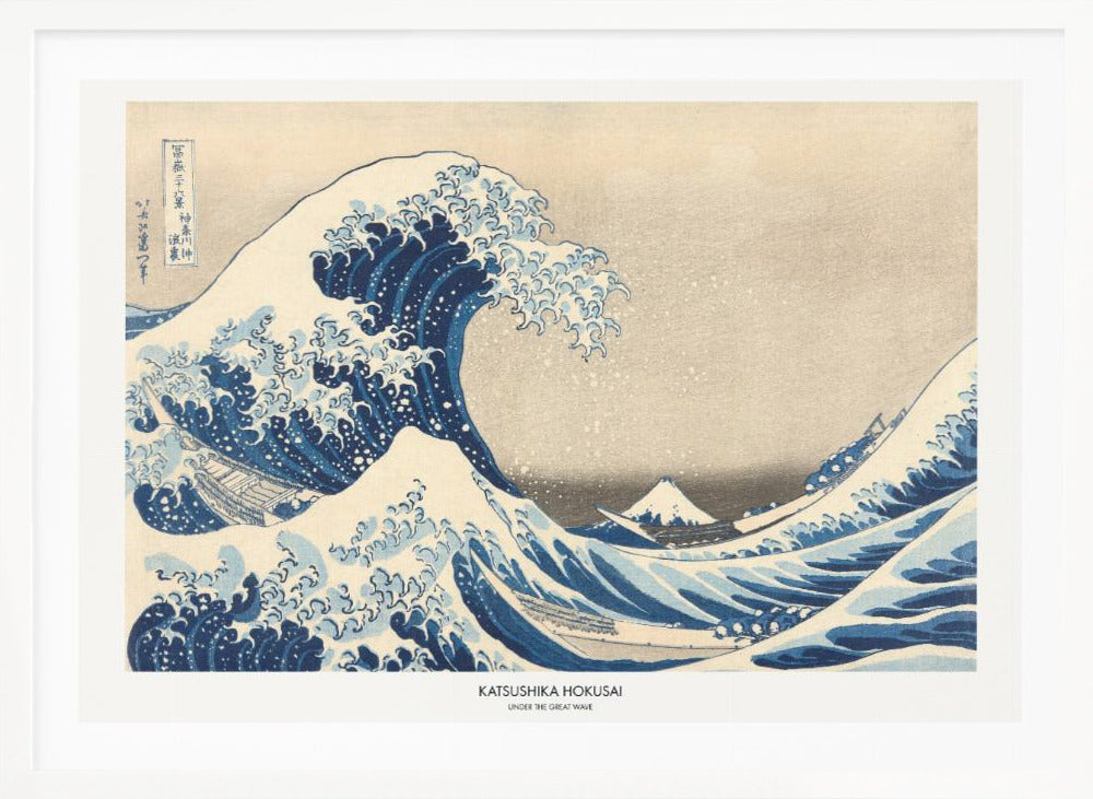 Under The Great Wave - Poster / Art Print