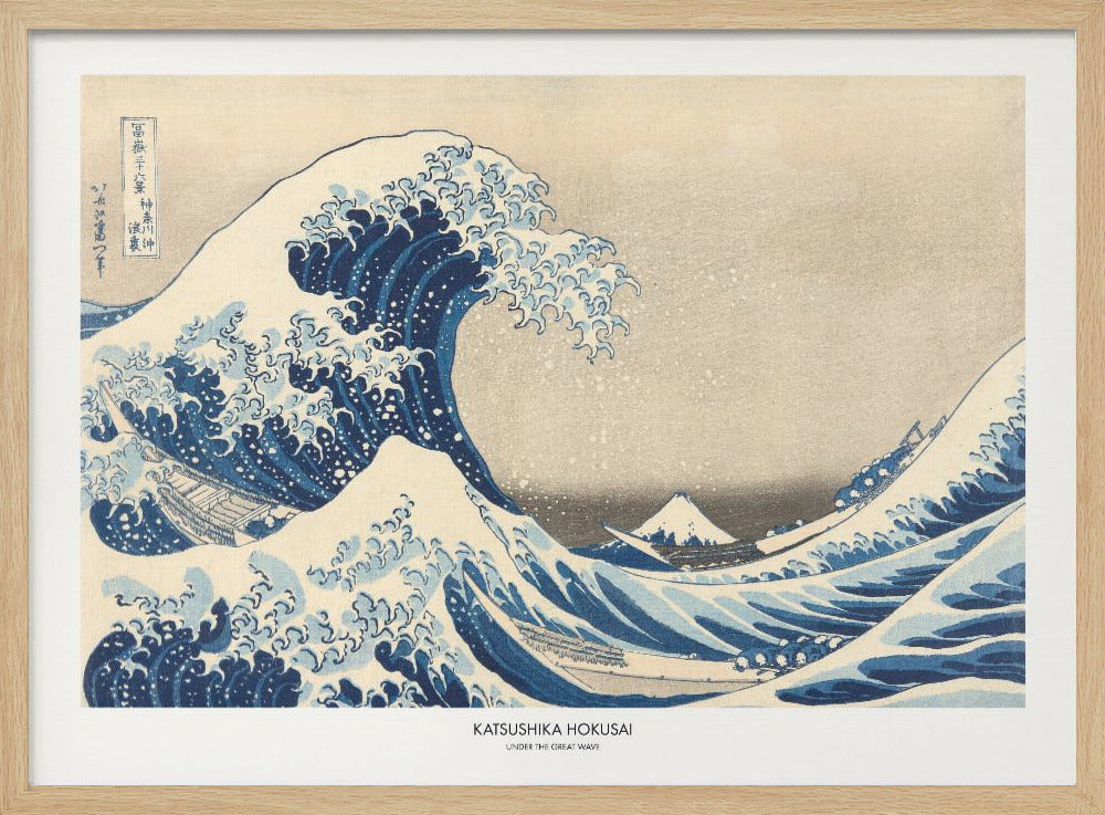 Under The Great Wave - Poster / Art Print