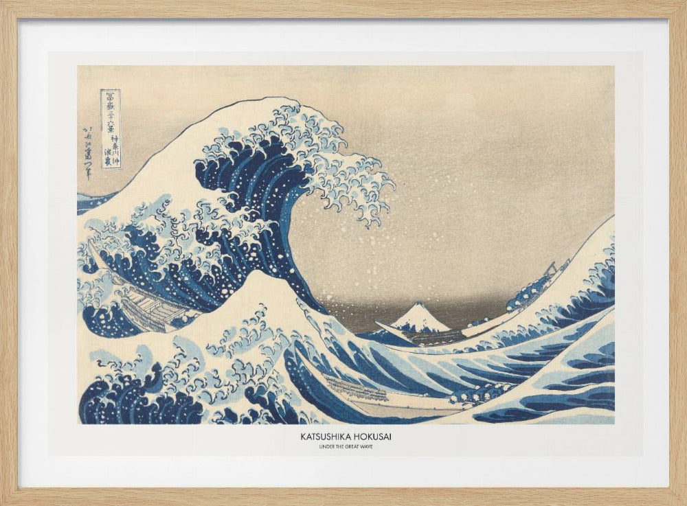 Under The Great Wave - Poster / Art Print