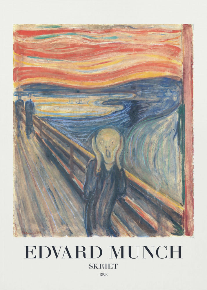 Skriet (The Scream) - Poster / Art Print