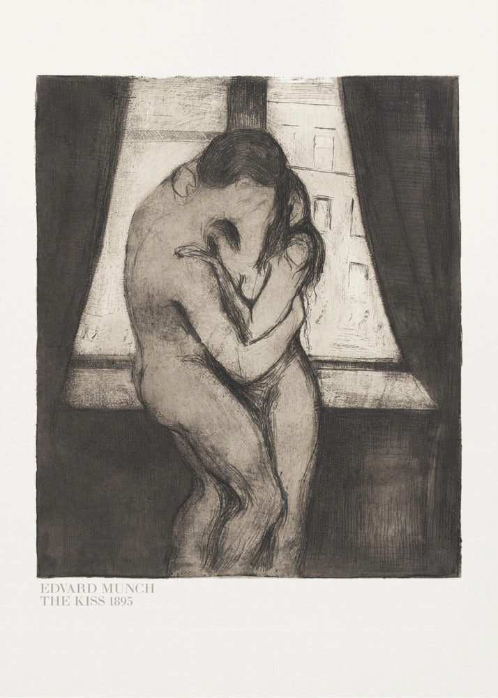 The Kiss 1895 - Poster / Art Print