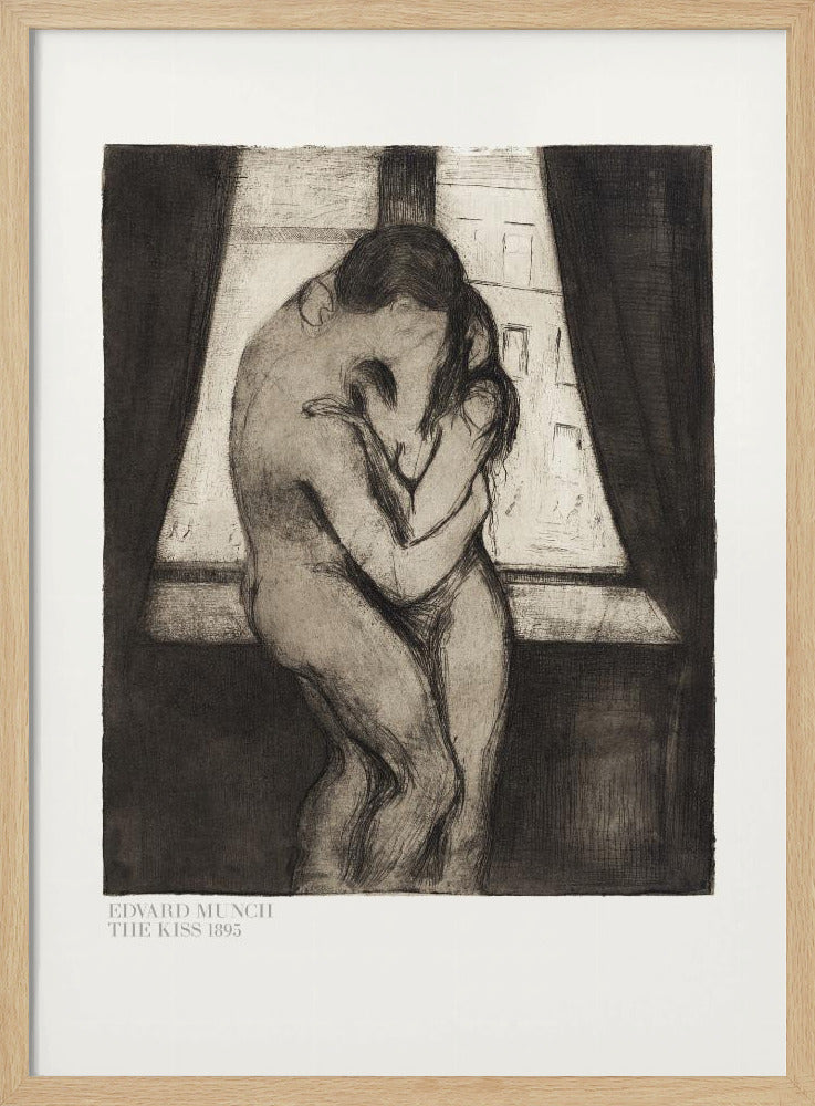 The Kiss 1895 - Poster / Art Print