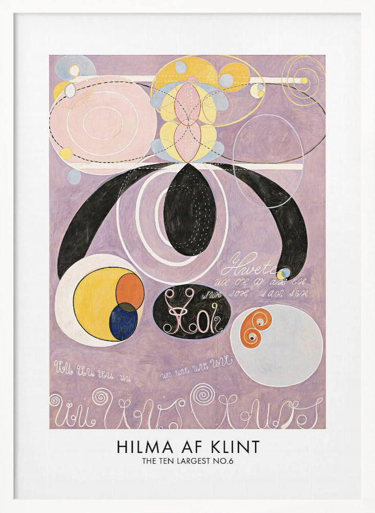 The Ten Largest No.6 Poster - Poster / Art Print