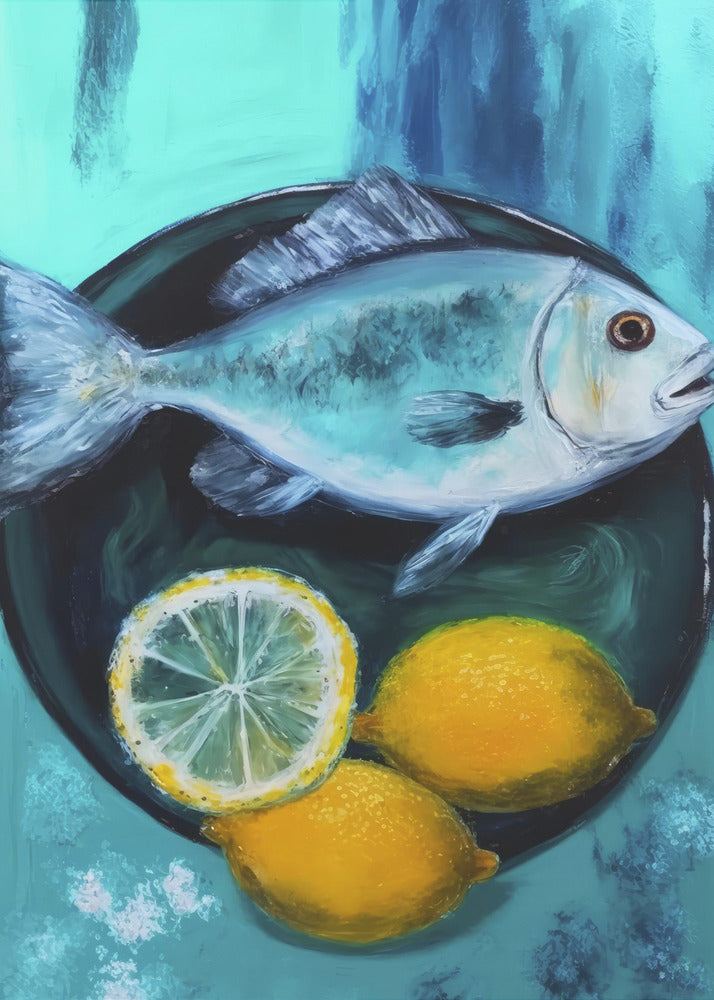 A Fishplate - Poster / Art Print