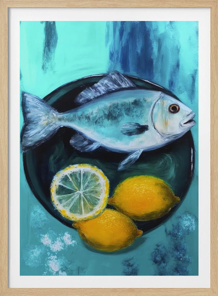 A Fishplate - Poster / Art Print